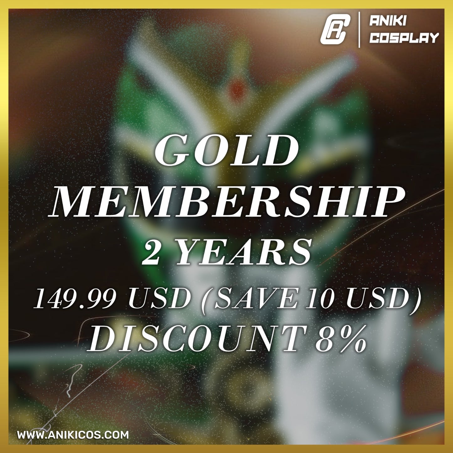 Gold Membership for 2 Years