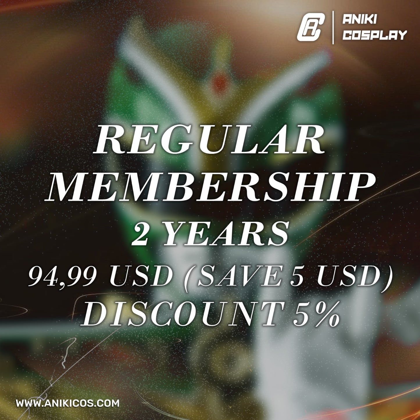Regular Membership for 2 Years
