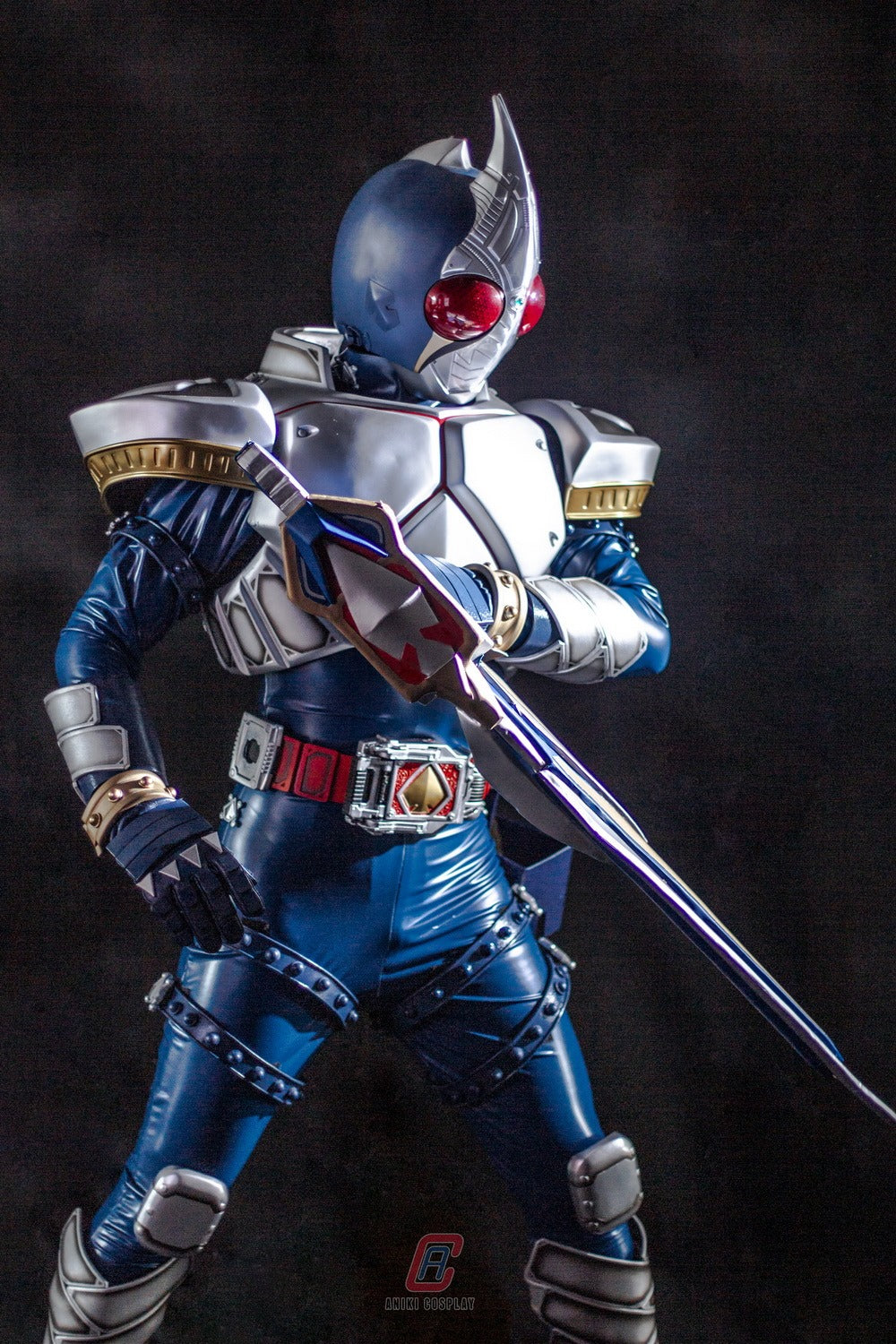 ANIKI Masked Cosplay Rider BLADE Costume Fullset