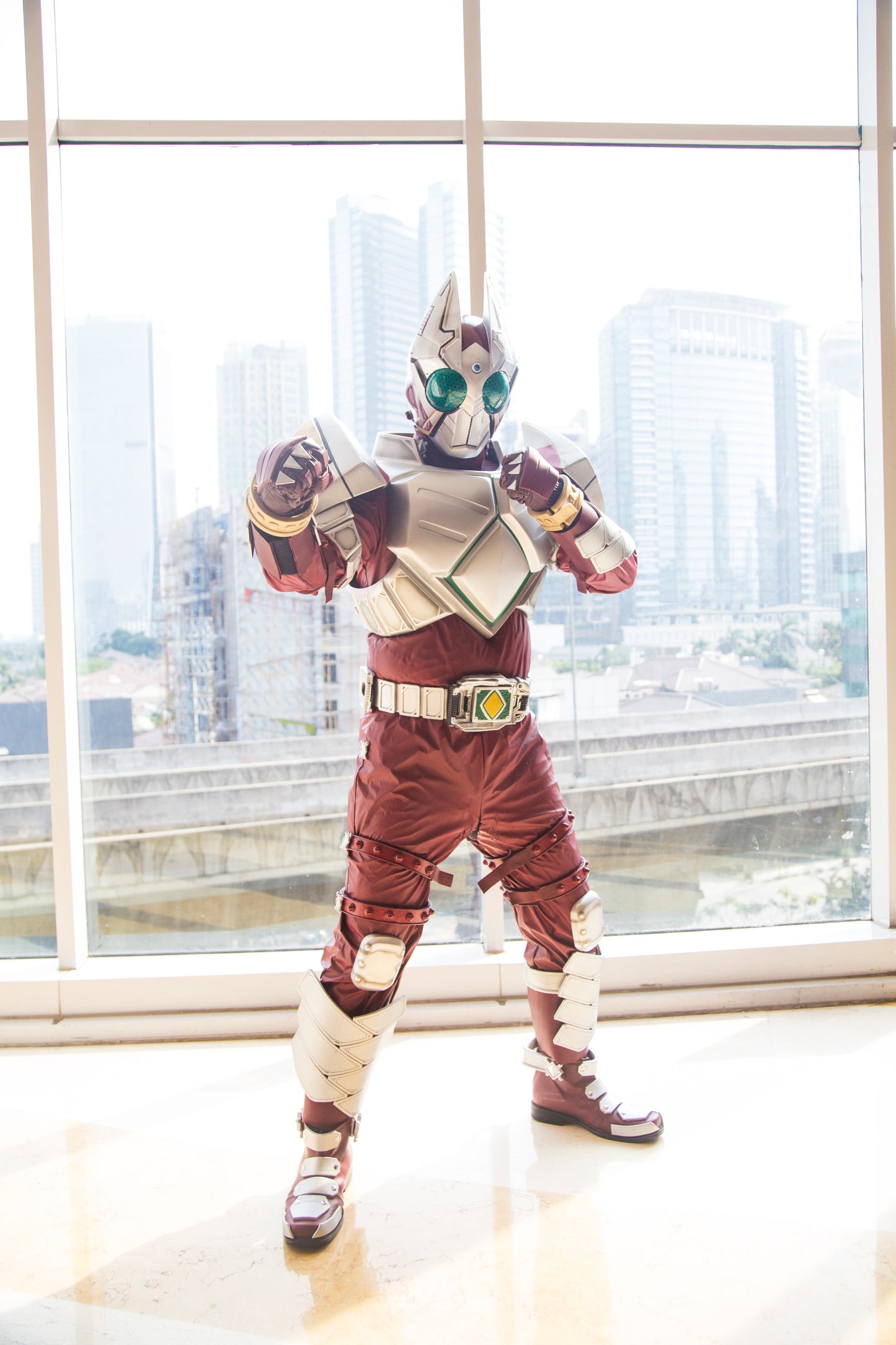 ANIKI Masked Cosplay Rider BLADE Costume Fullset