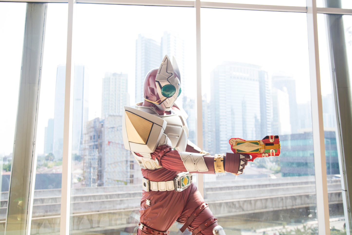ANIKI Masked Cosplay Rider BLADE Costume Fullset