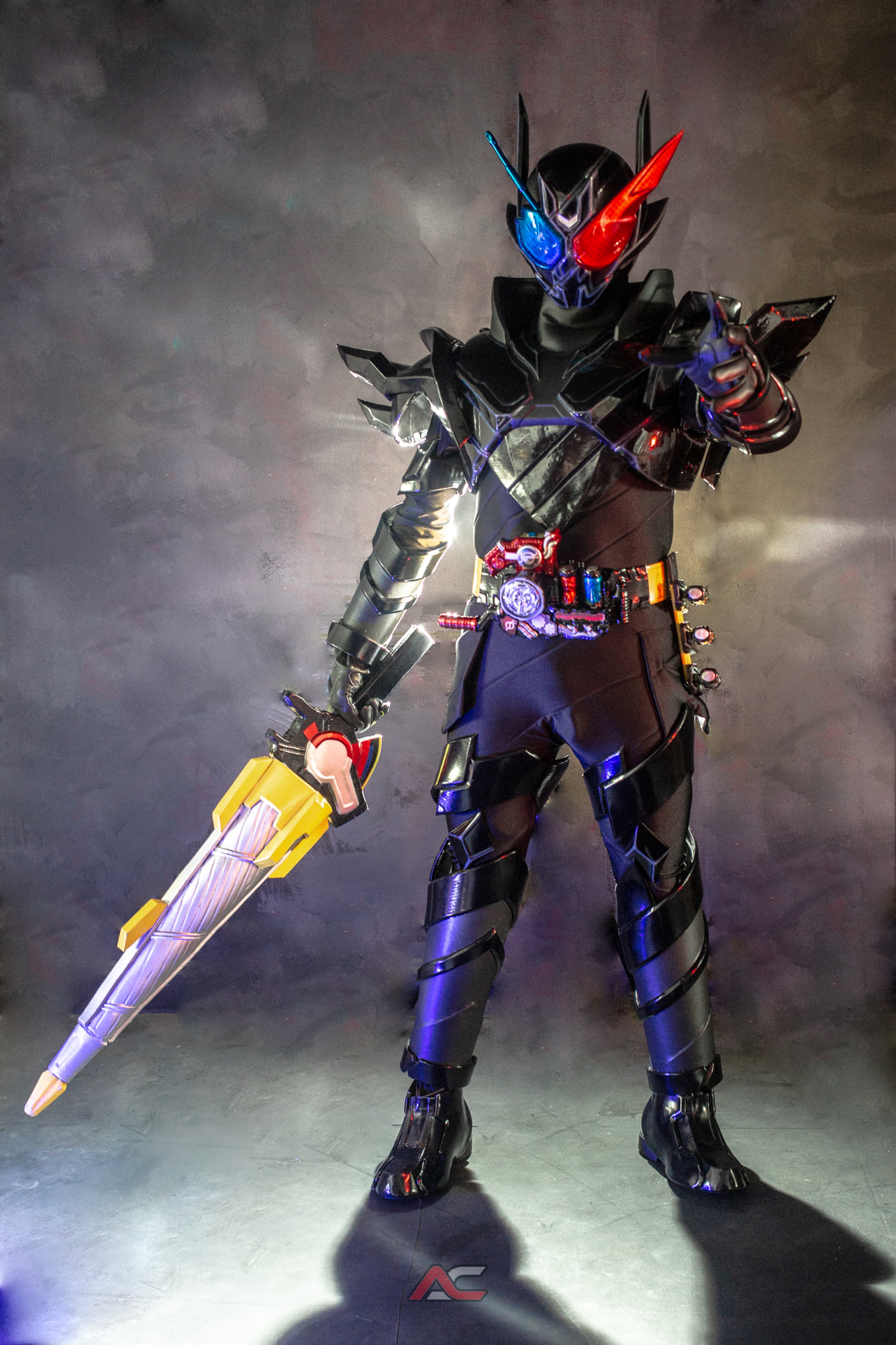 ANIKI Masked Cosplay Rider BUILD Costume Fullset