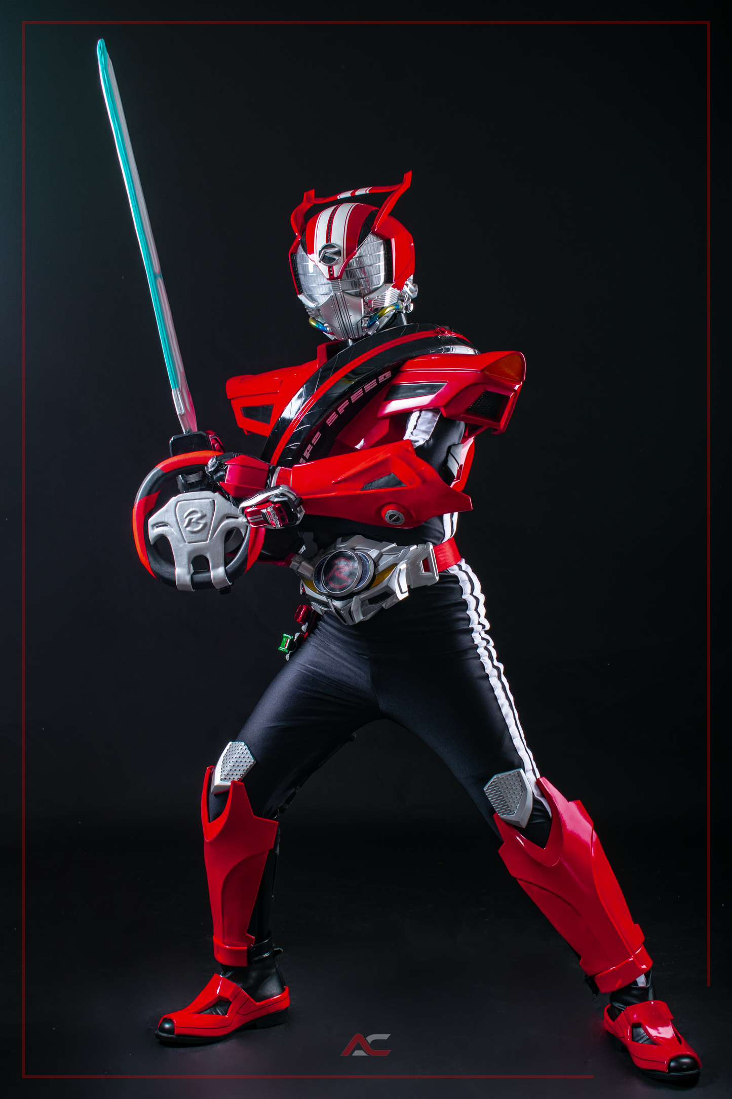 ANIKI Masked Cosplay Rider DRIVE Costume Fullset