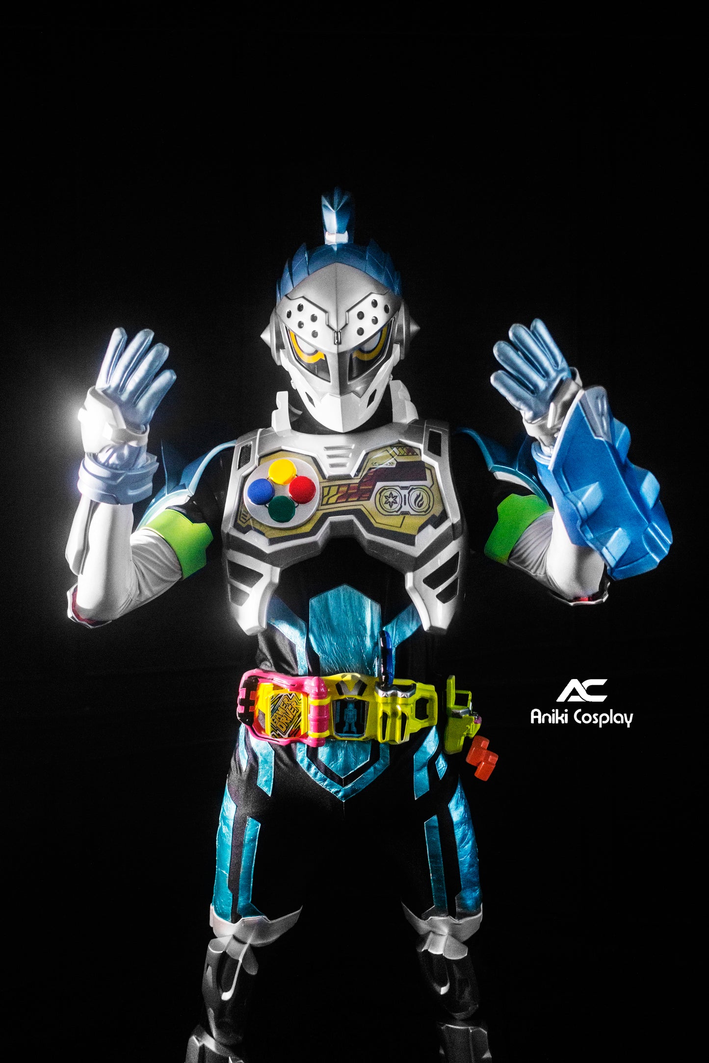 ANIKI Masked Cosplay Rider EX-AID Costume Fullset
