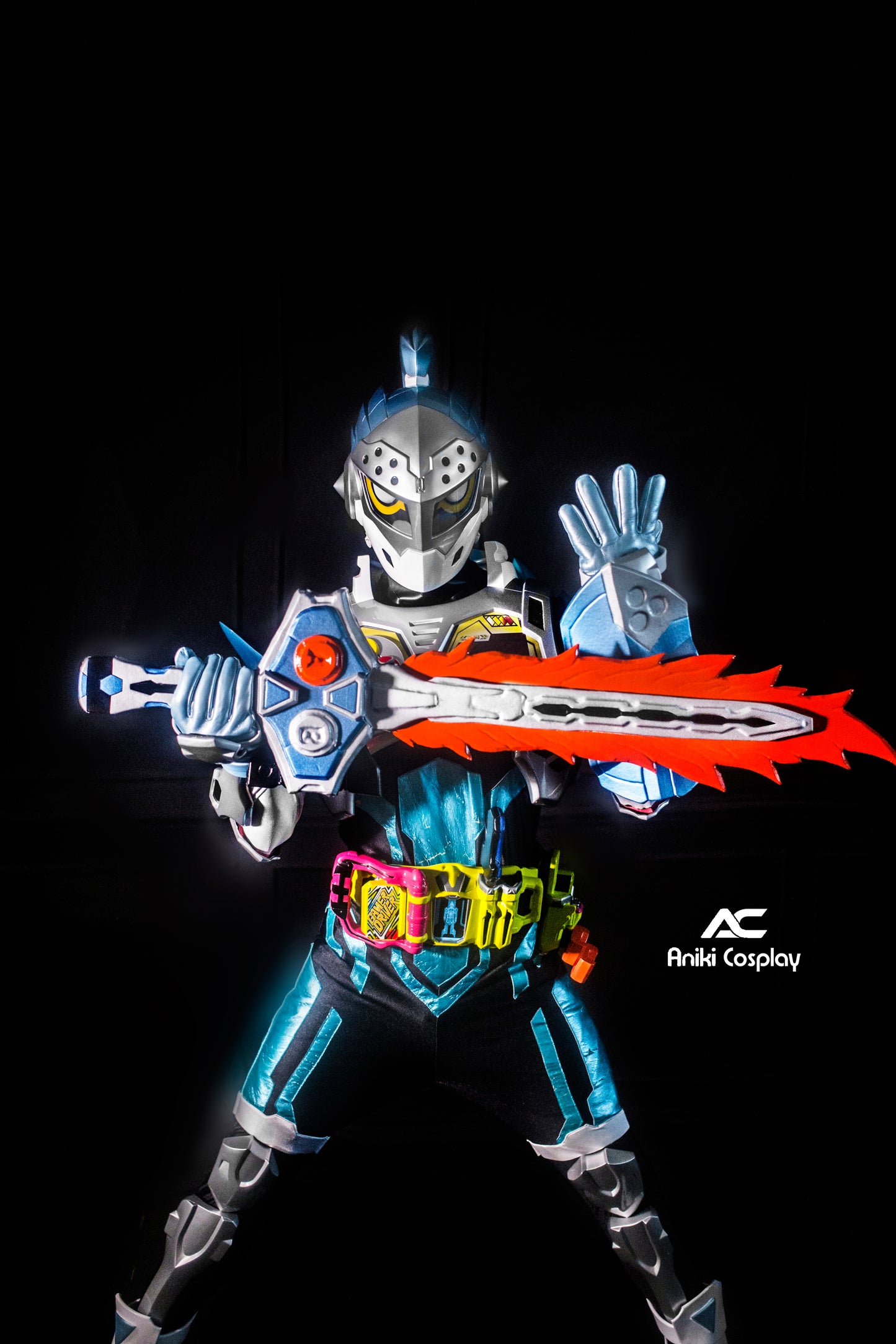 ANIKI Masked Cosplay Rider EX-AID Costume Fullset