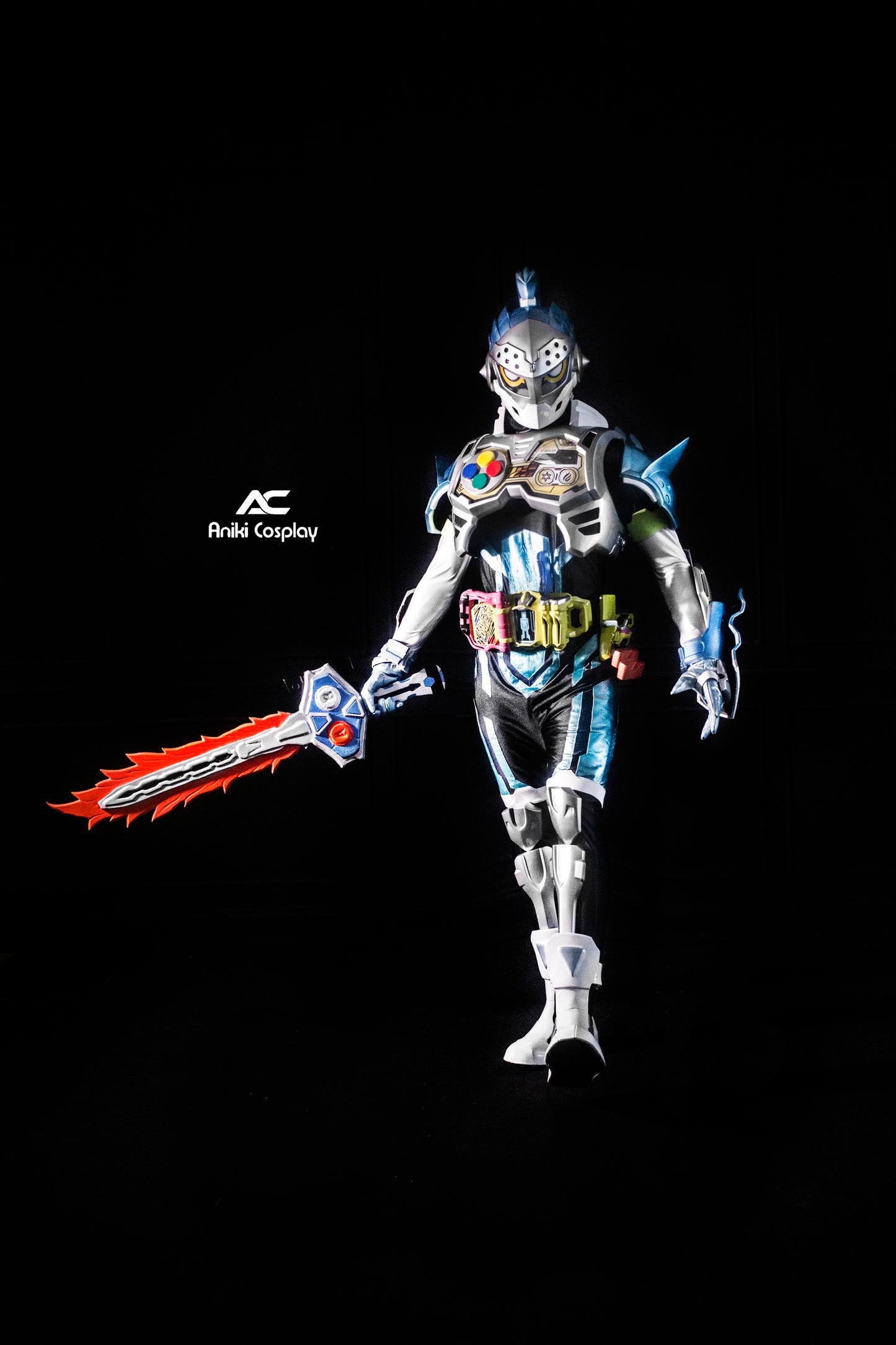 ANIKI Masked Cosplay Rider EX-AID Costume Fullset