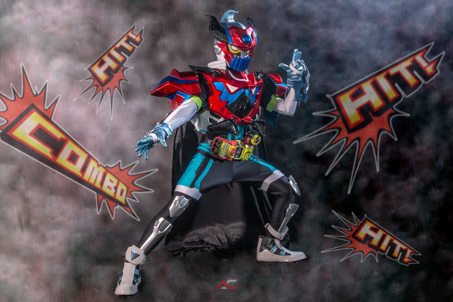 ANIKI Masked Cosplay Rider EX-AID Costume Fullset
