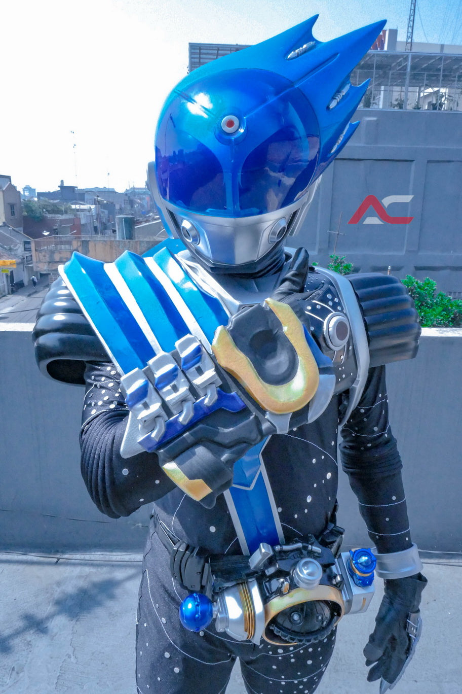 ANIKI Masked Cosplay Rider FOURZE Costume Fullset