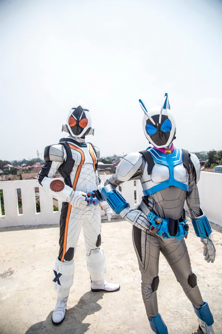 ANIKI Masked Cosplay Rider FOURZE Costume Fullset