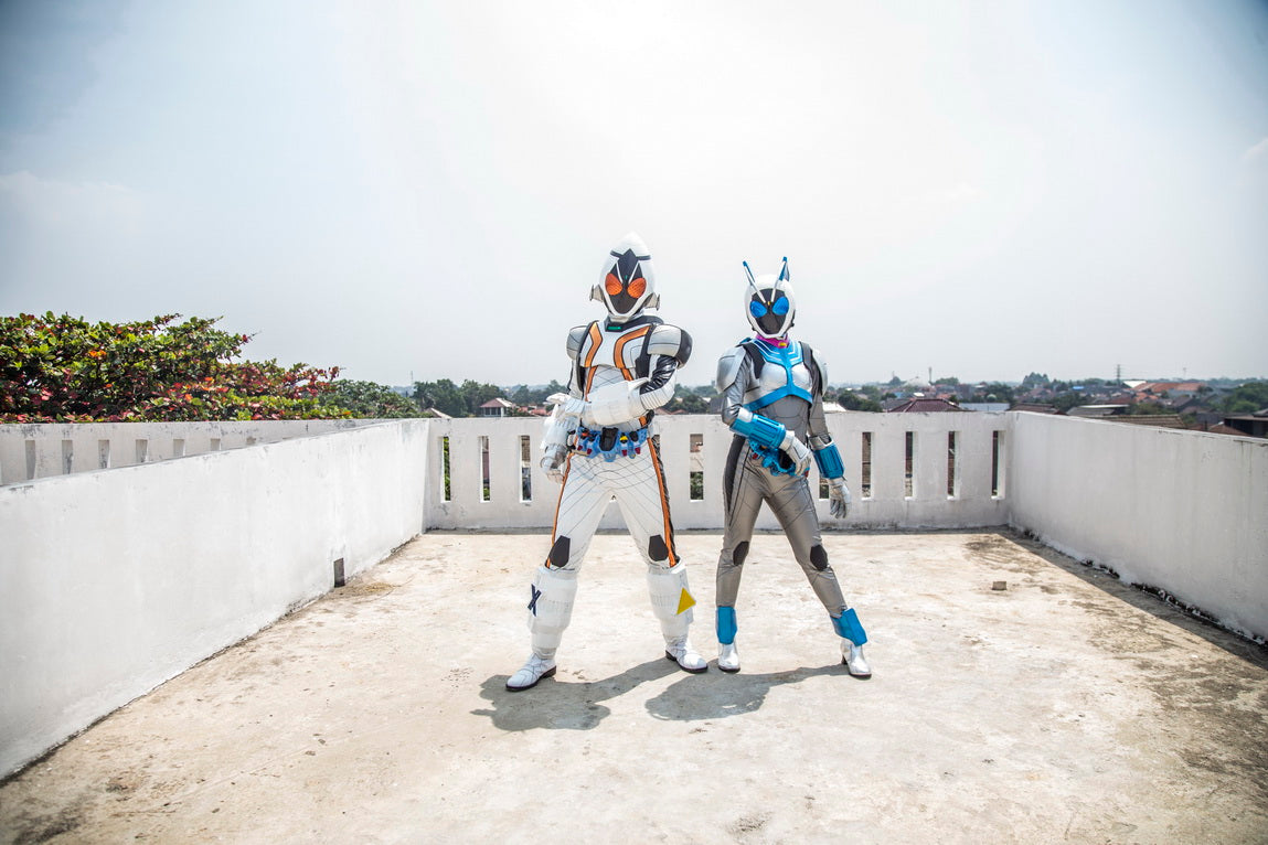 ANIKI Masked Cosplay Rider FOURZE Costume Fullset