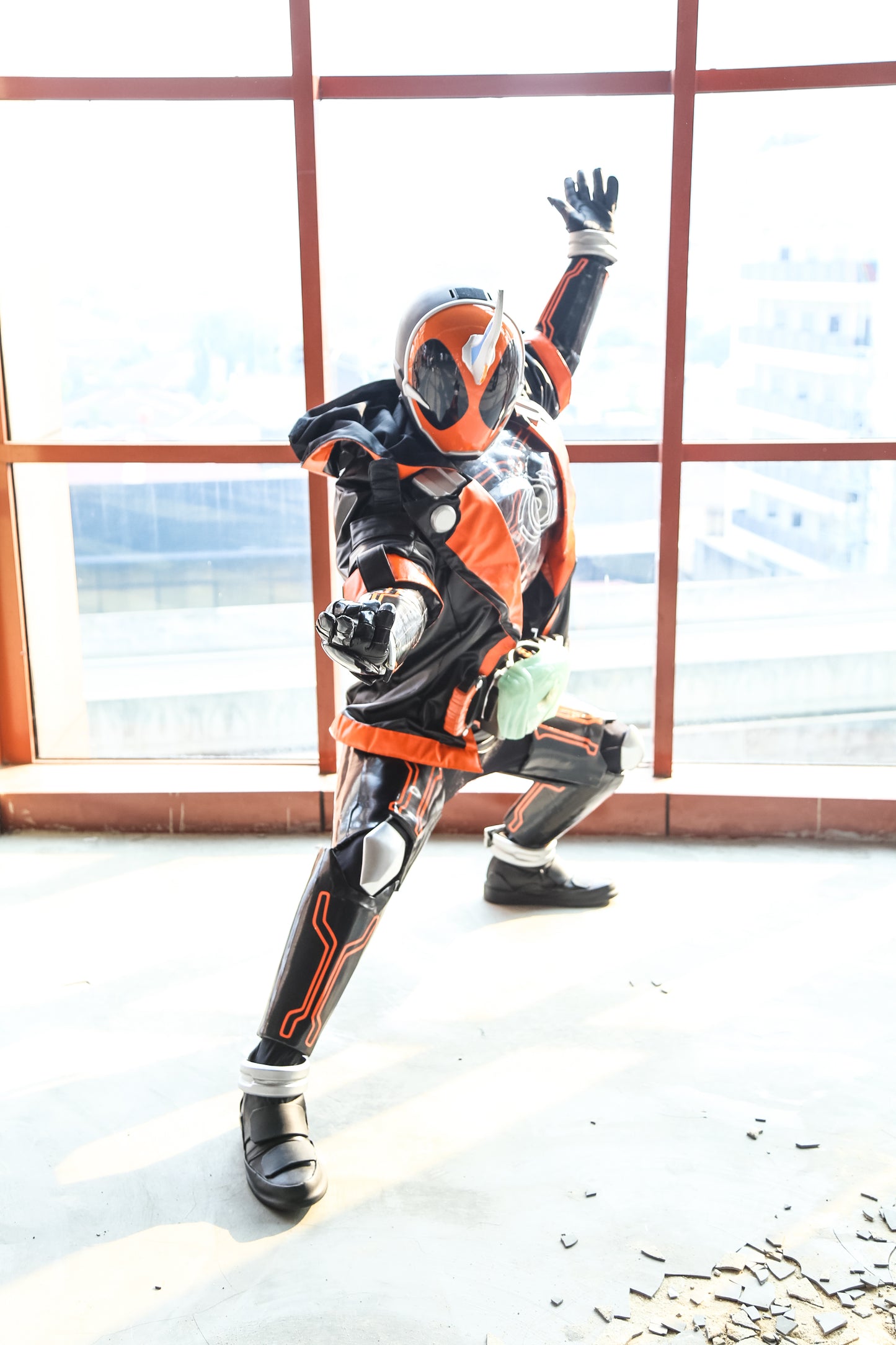 ANIKI Masked Cosplay Rider GHOST Costume Fullset