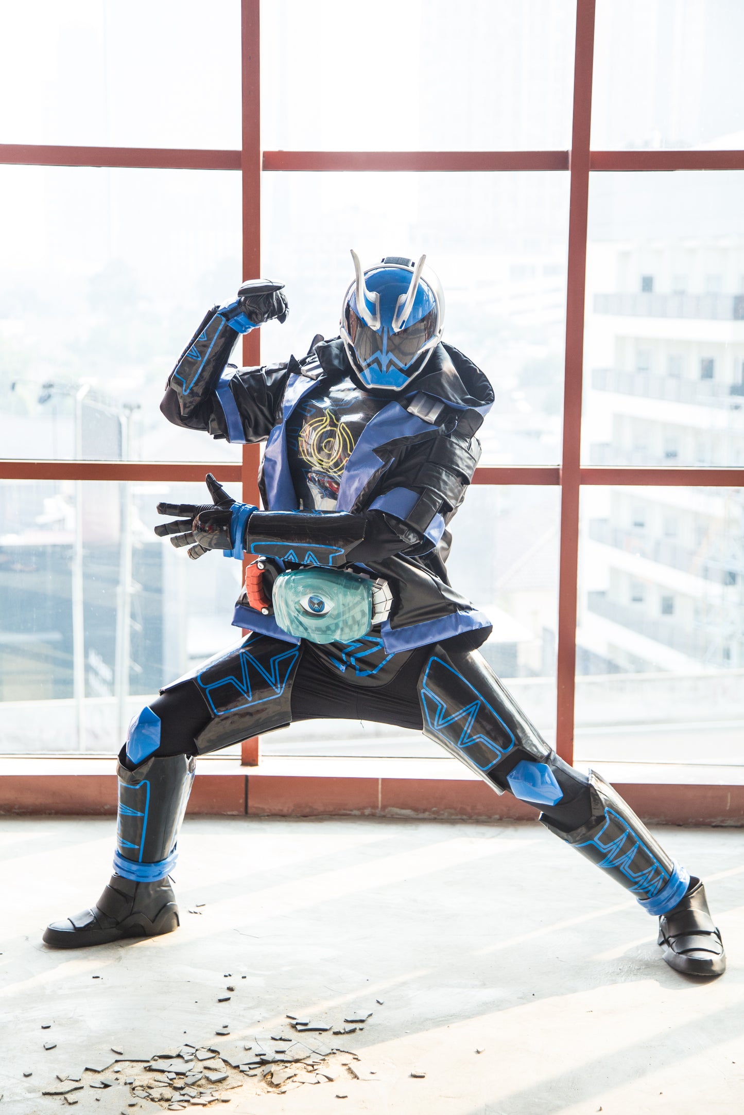 ANIKI Masked Cosplay Rider GHOST Costume Fullset