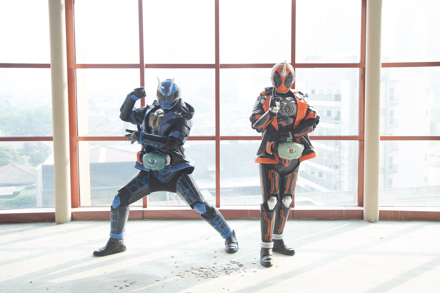 ANIKI Masked Cosplay Rider GHOST Costume Fullset