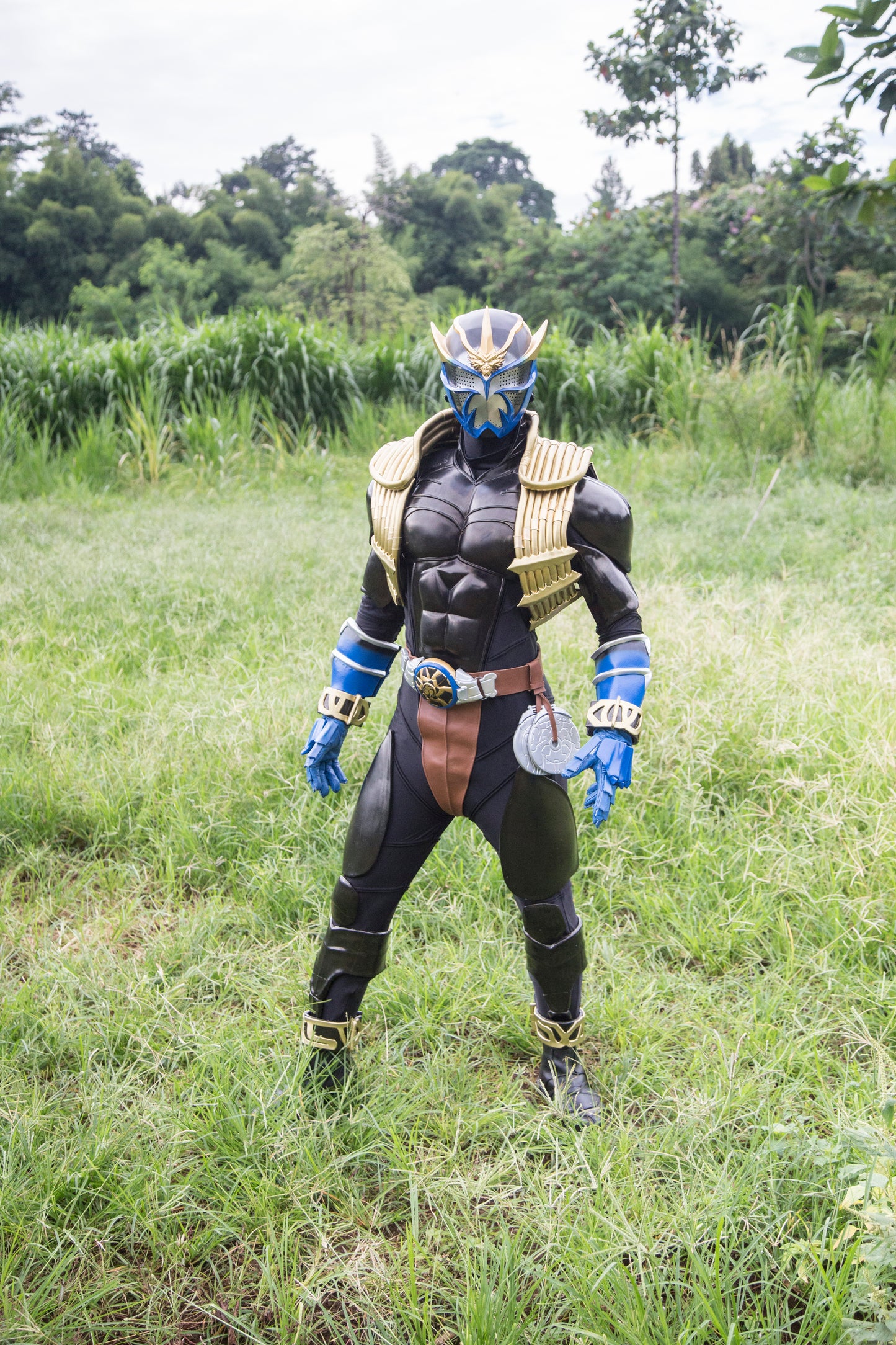 ANIKI Masked Cosplay Rider HIBIKI Costume Fullset