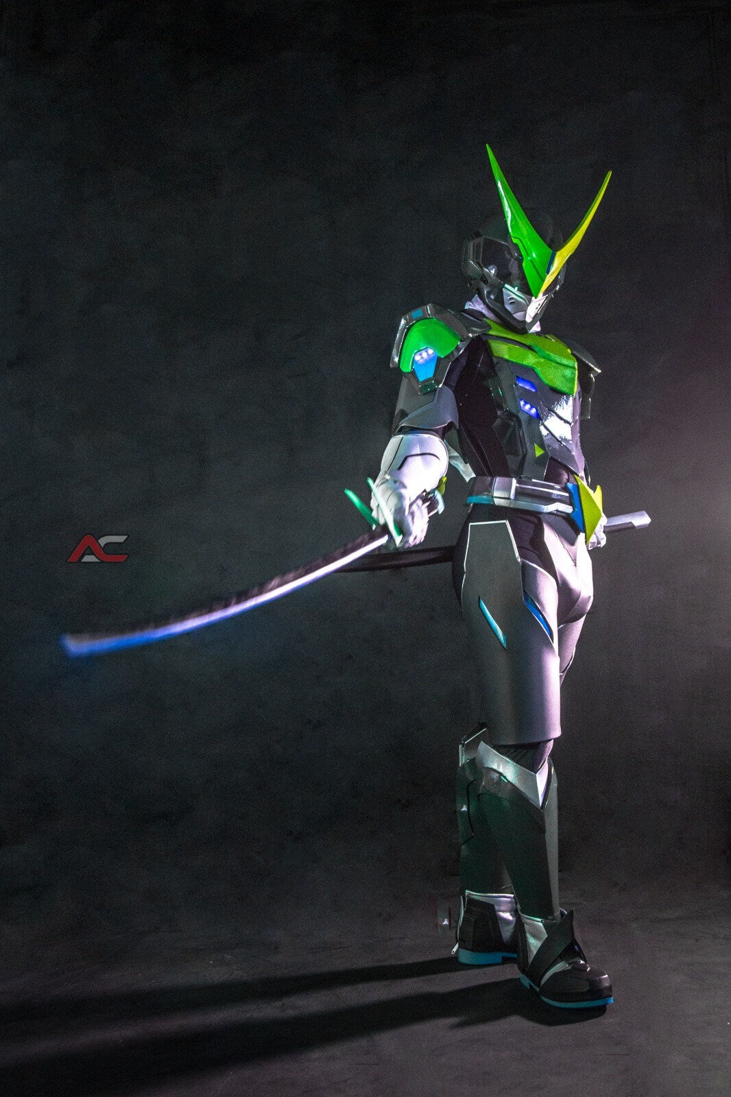 ANIKI Genji Cosplay Costume Sentai Fullset Overwatch