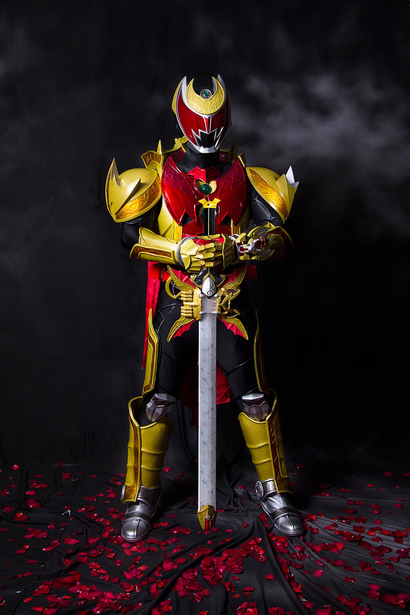 Conjunto completo de fantasia de cosplay mascarado ANIKI Rider KIVA