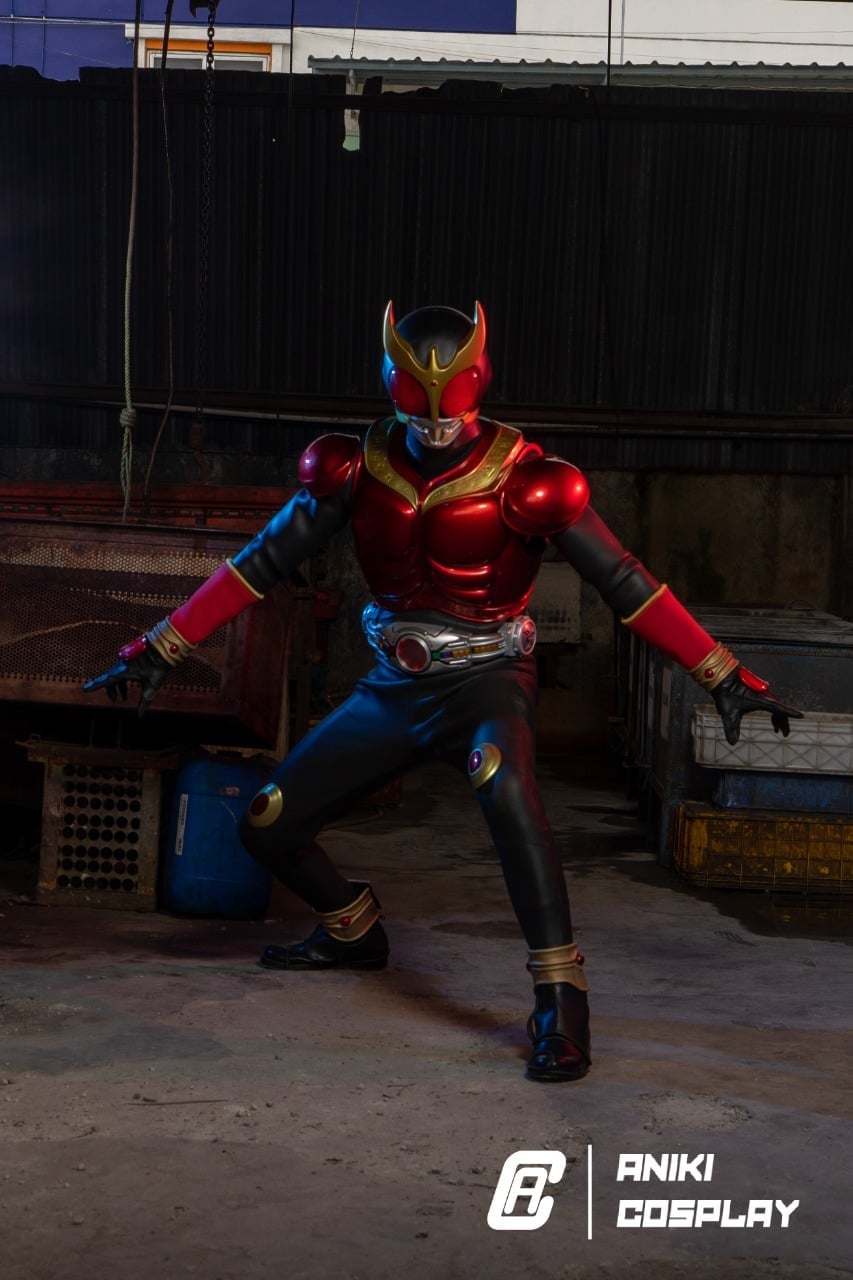 ANIKI Masked Cosplay Rider KUUGA Costume Fullset