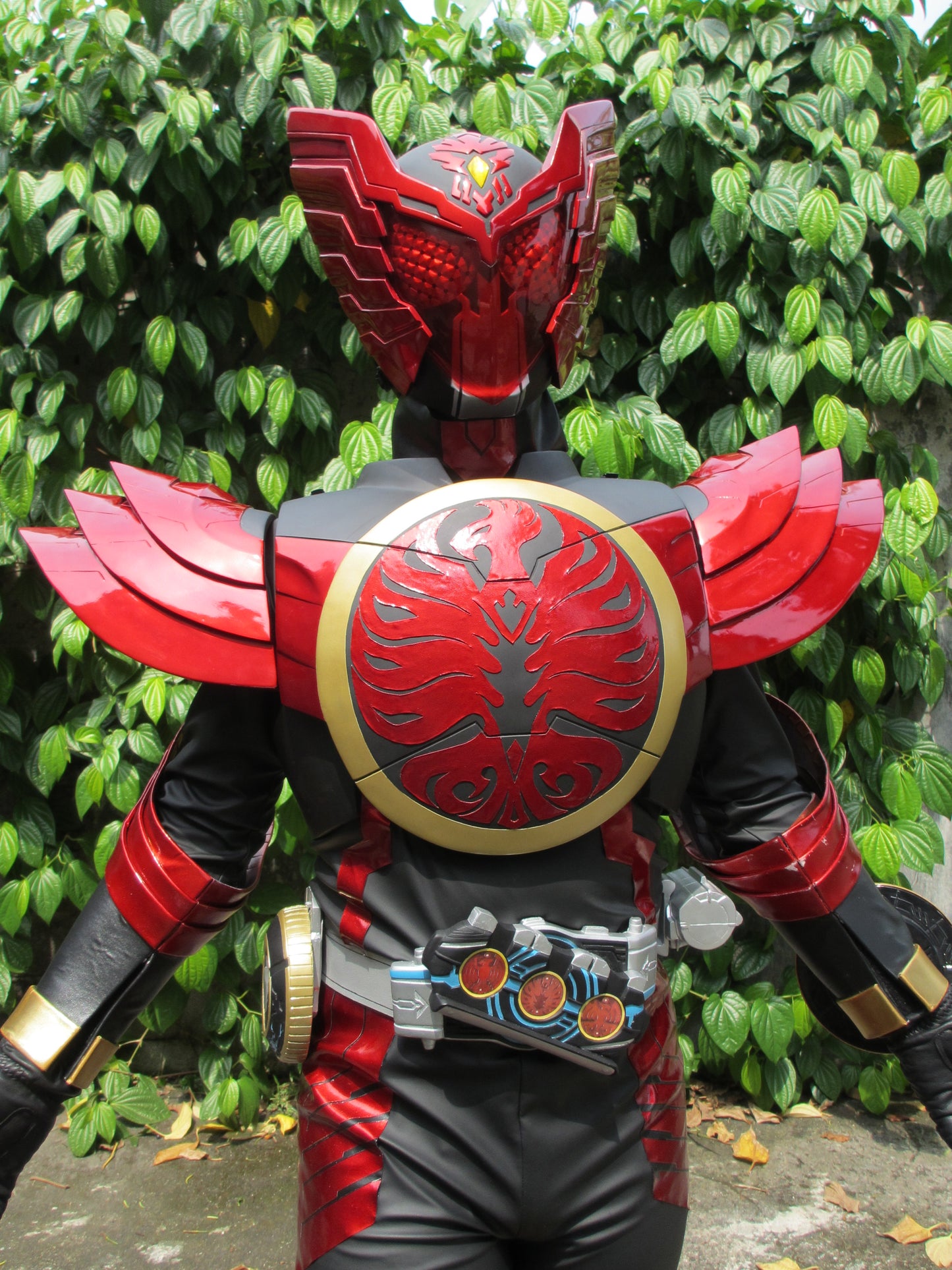 ANIKI Masked Cosplay Rider OOO OZU Costume Fullset