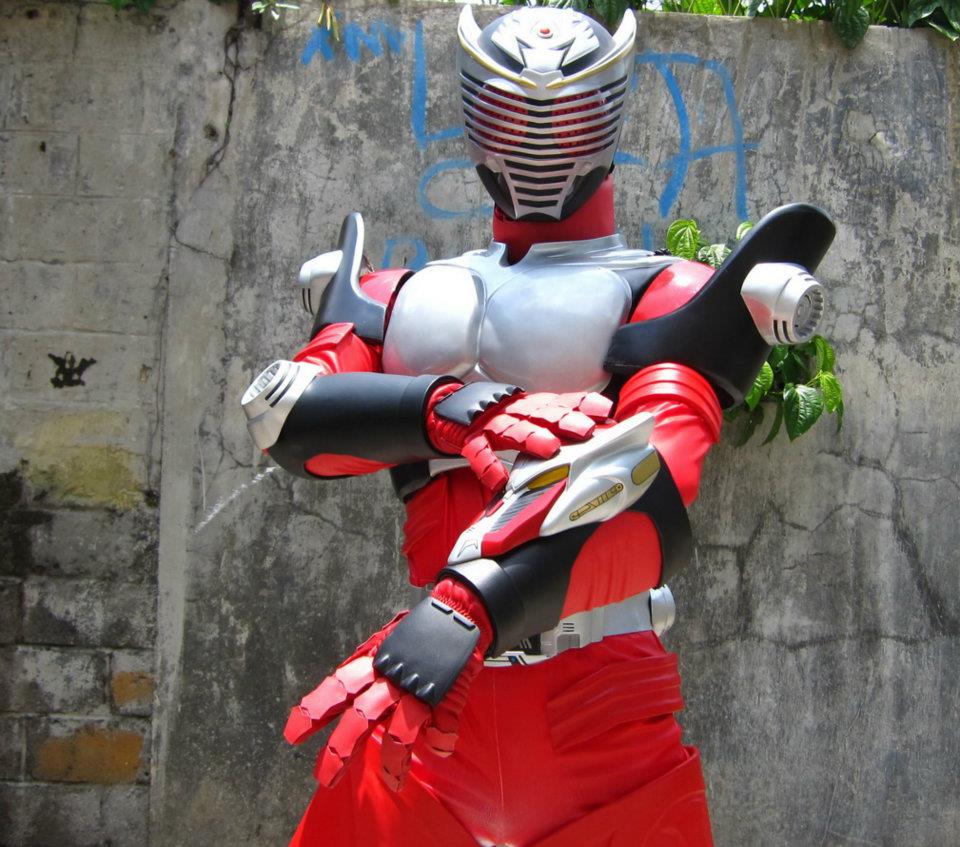 ANIKI Masked Cosplay Rider RYUKI Costume Fullset