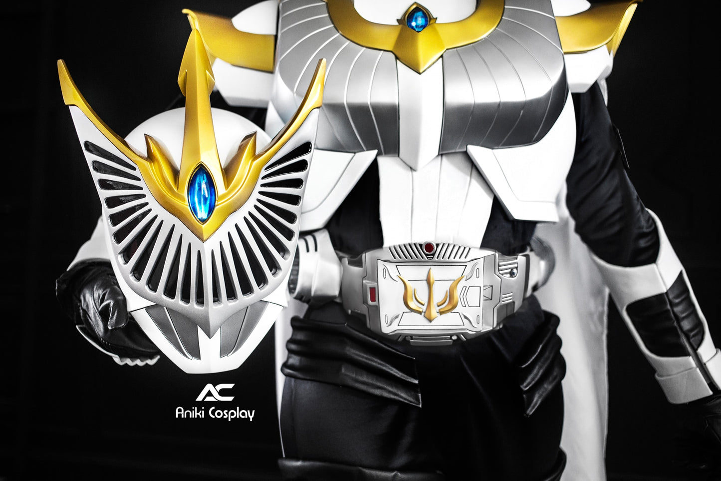 ANIKI Masked Cosplay Rider RYUKI Costume Fullset