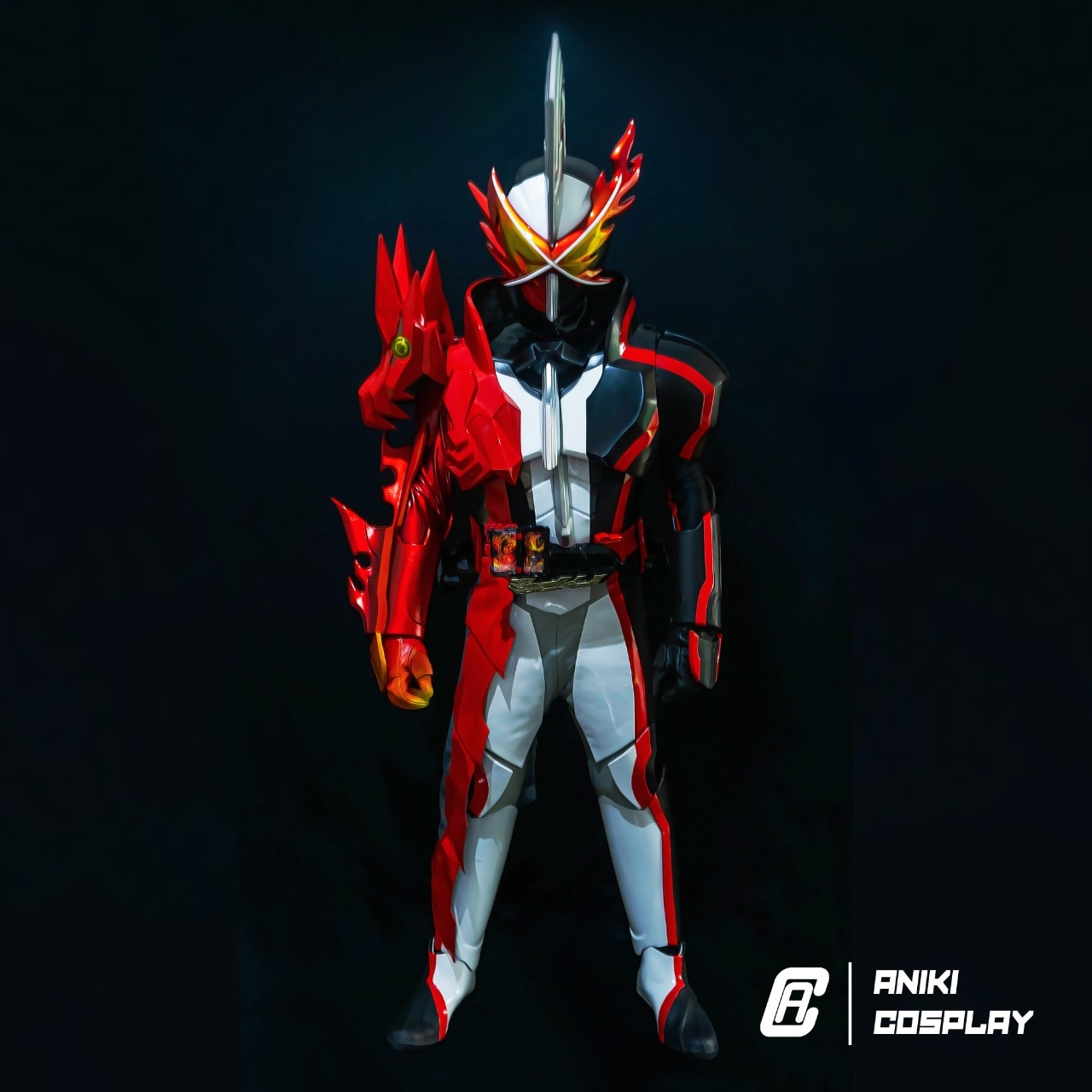 ANIKI Mascarado Cosplay Rider SABRE Traje Completo