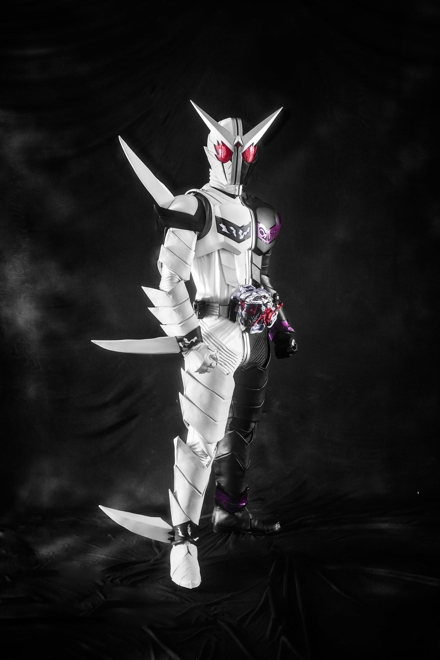 ANIKI Masked Cosplay Rider W DOUBLE Costume Fullset