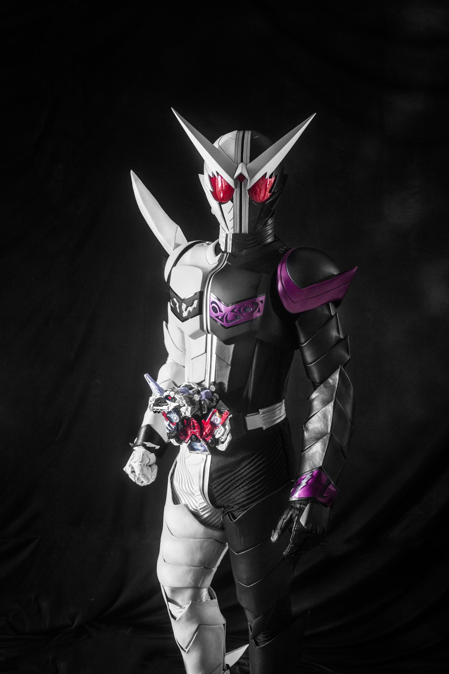 ANIKI Masked Cosplay Rider W DOUBLE Costume Fullset