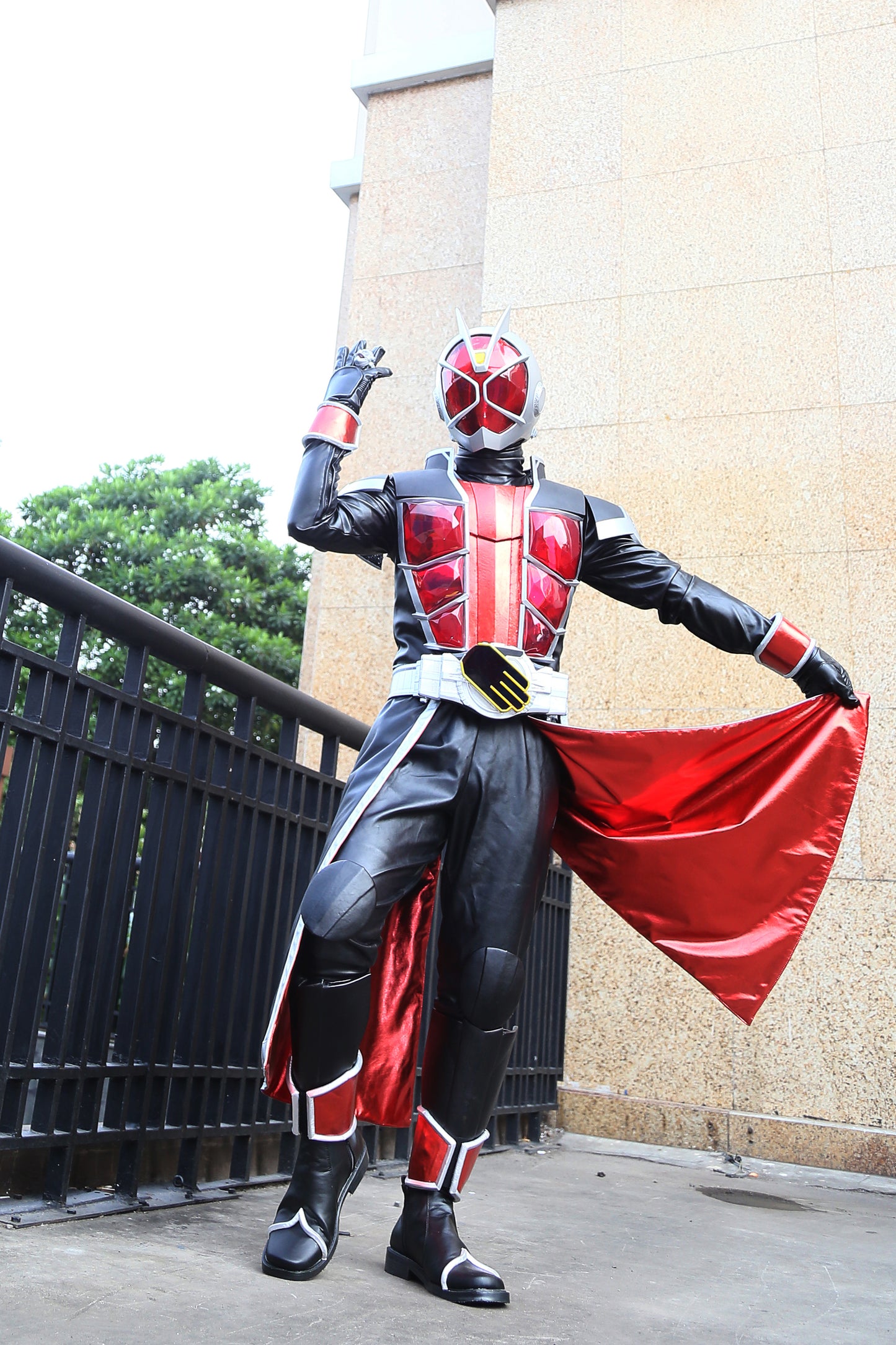 ANIKI Masked Cosplay Rider WIZARD Costume Fullset