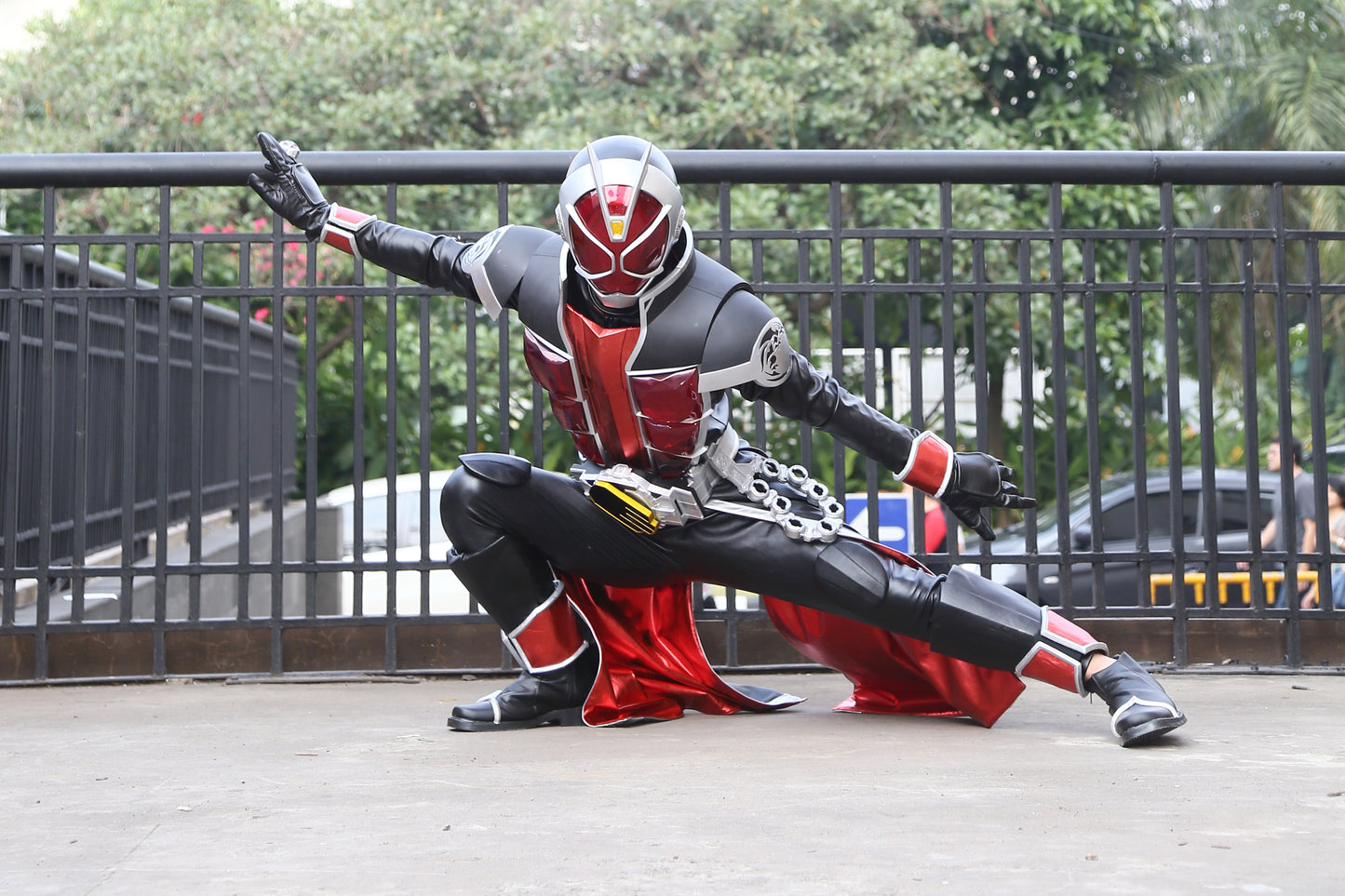 ANIKI Masked Cosplay Rider WIZARD Costume Fullset