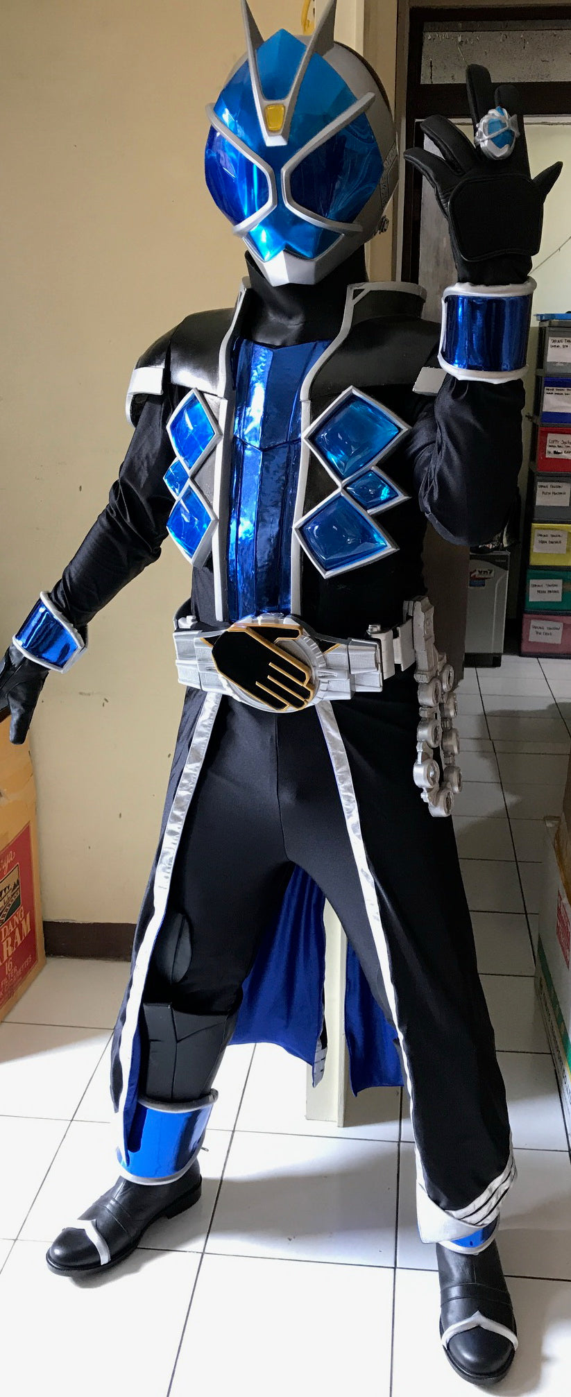 ANIKI Masked Cosplay Rider WIZARD Costume Fullset