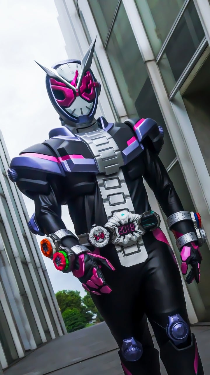 ANIKI Masked Cosplay Rider ZI-O Costume Fullset