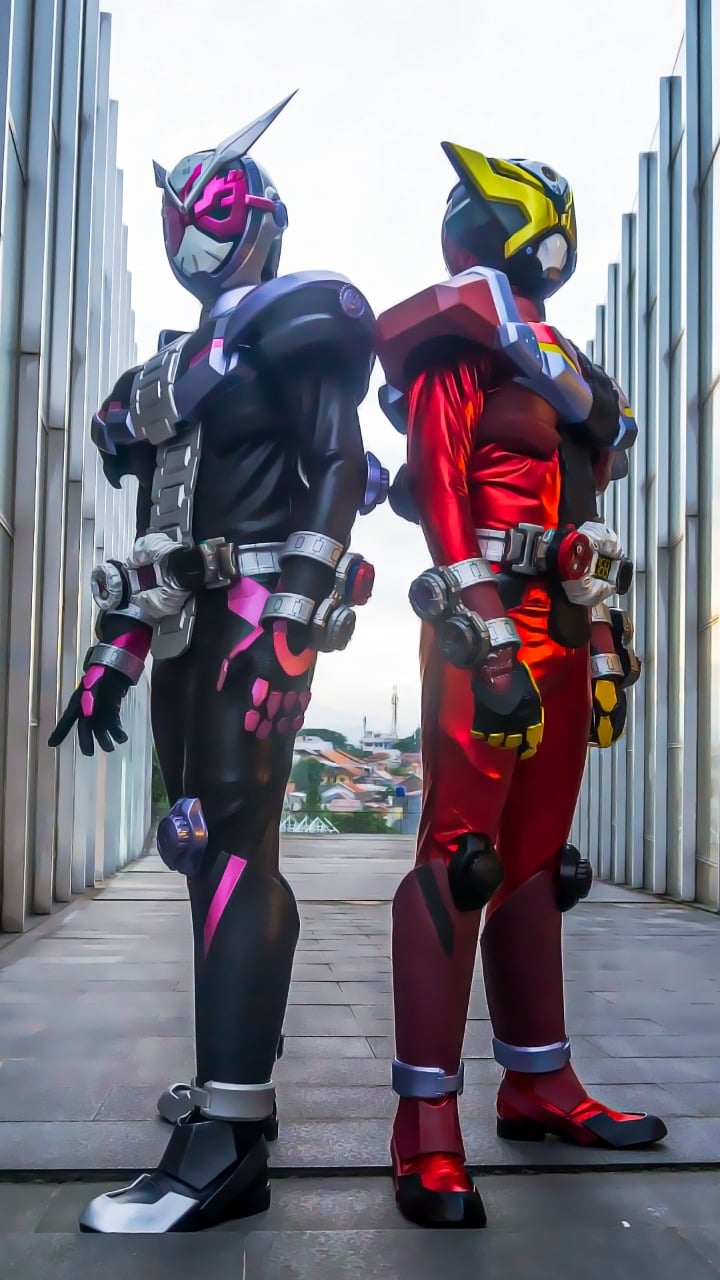 ANIKI Masked Cosplay Rider ZI-O Costume Fullset