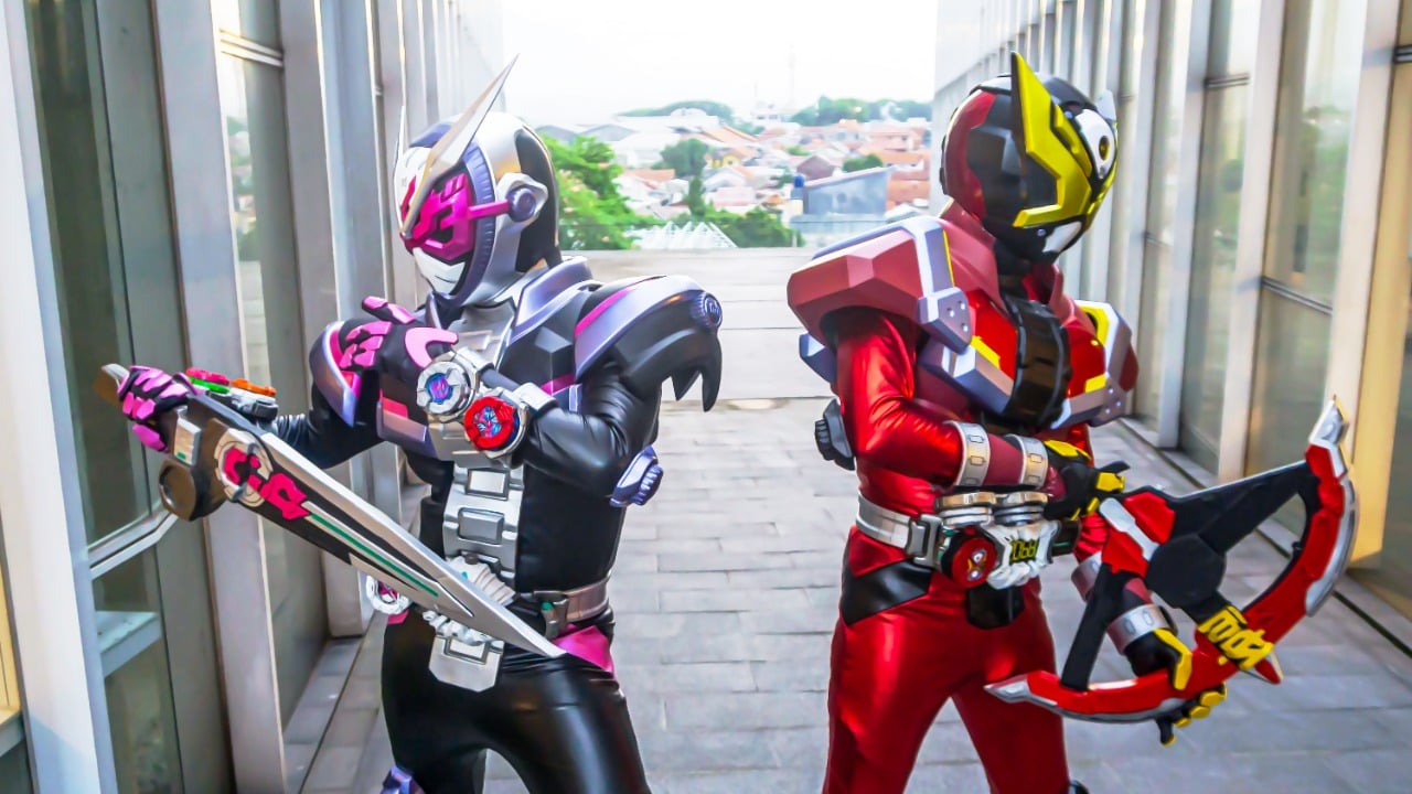 ANIKI Masked Cosplay Rider ZI-O Costume Fullset