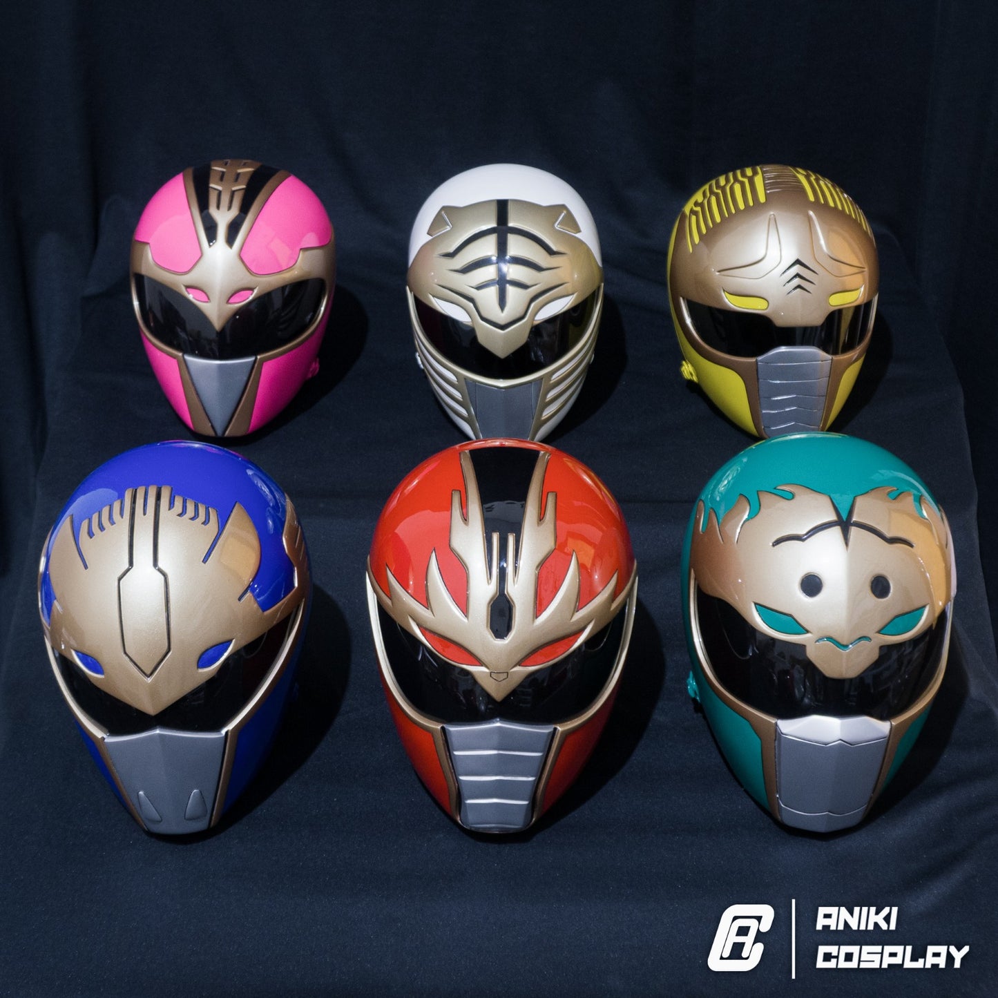 Máscara de capacete colecionável ANIKI DAIRANGER Sentai Cosplay