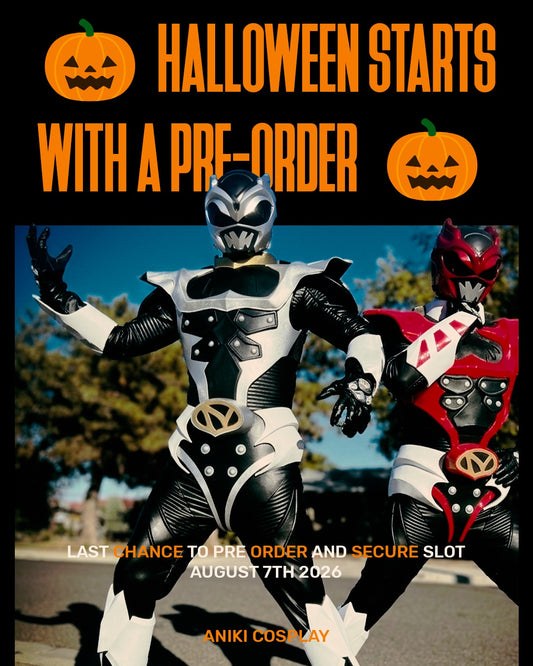 aniki HALLOWEEN GUARANTEED Cosplay Costume Ranger Pre-order (USA ONLY)