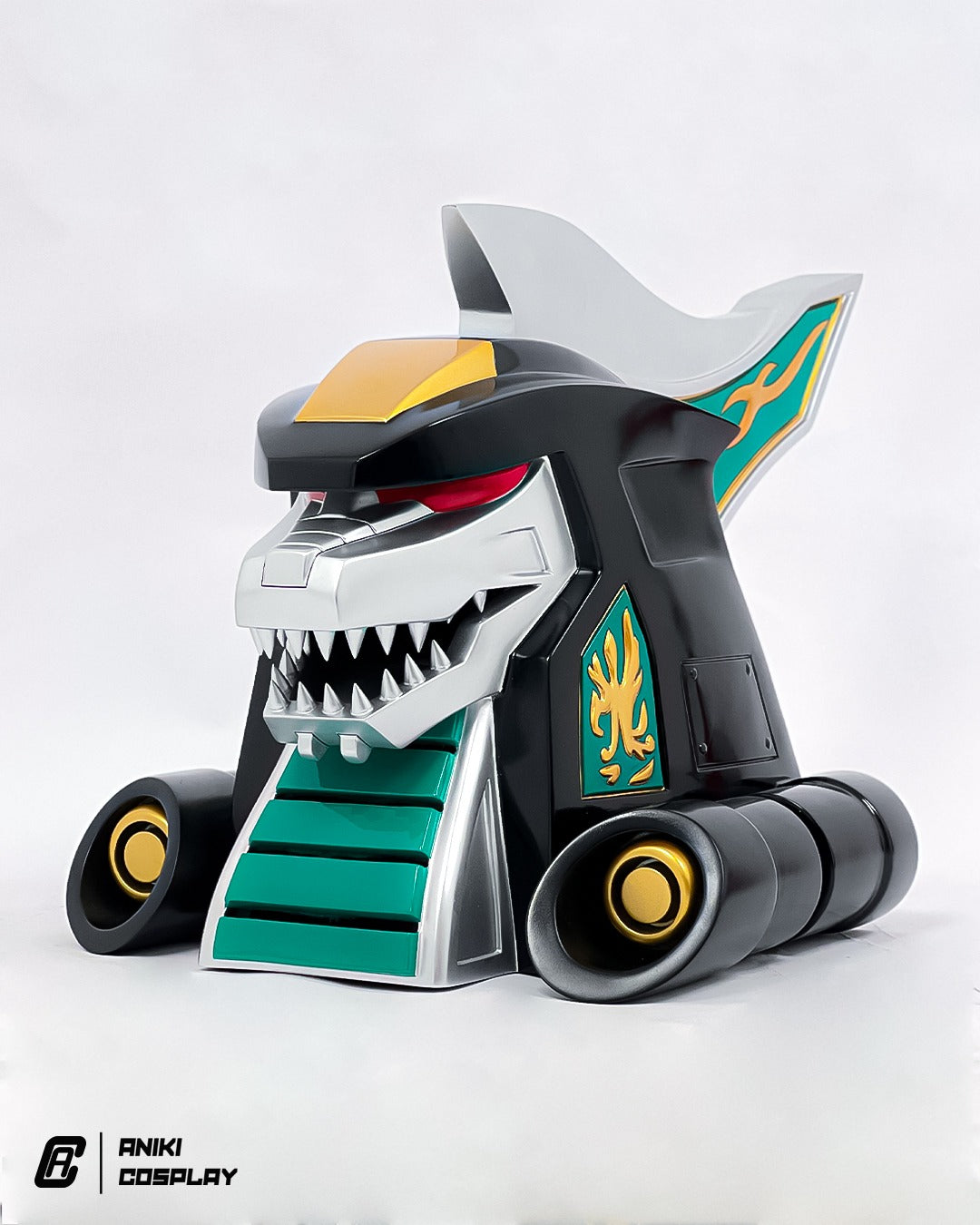 ANIKI ZORD Dragon MMPR Ranger Cosplay Collectible Helmet Mask Replica
