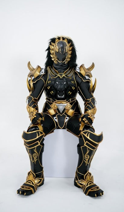 ANIKI Black Lion Geki Rio Full Costume Cosplay