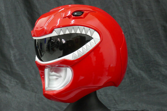 ANIKI RED MMPR Movie 95 Cosplay Helmet