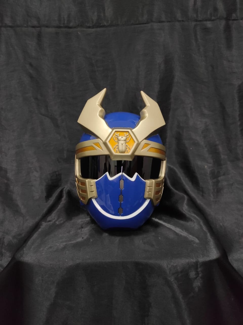 ANIKI Ninja Storm Crimson / Navy Thunder Ranger Cosplay Helmet