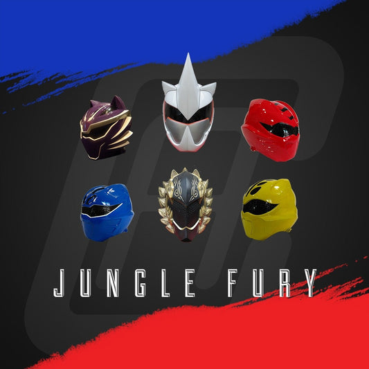 ANIKI Jungle Fury Ranger Cosplay Collectible Helmet