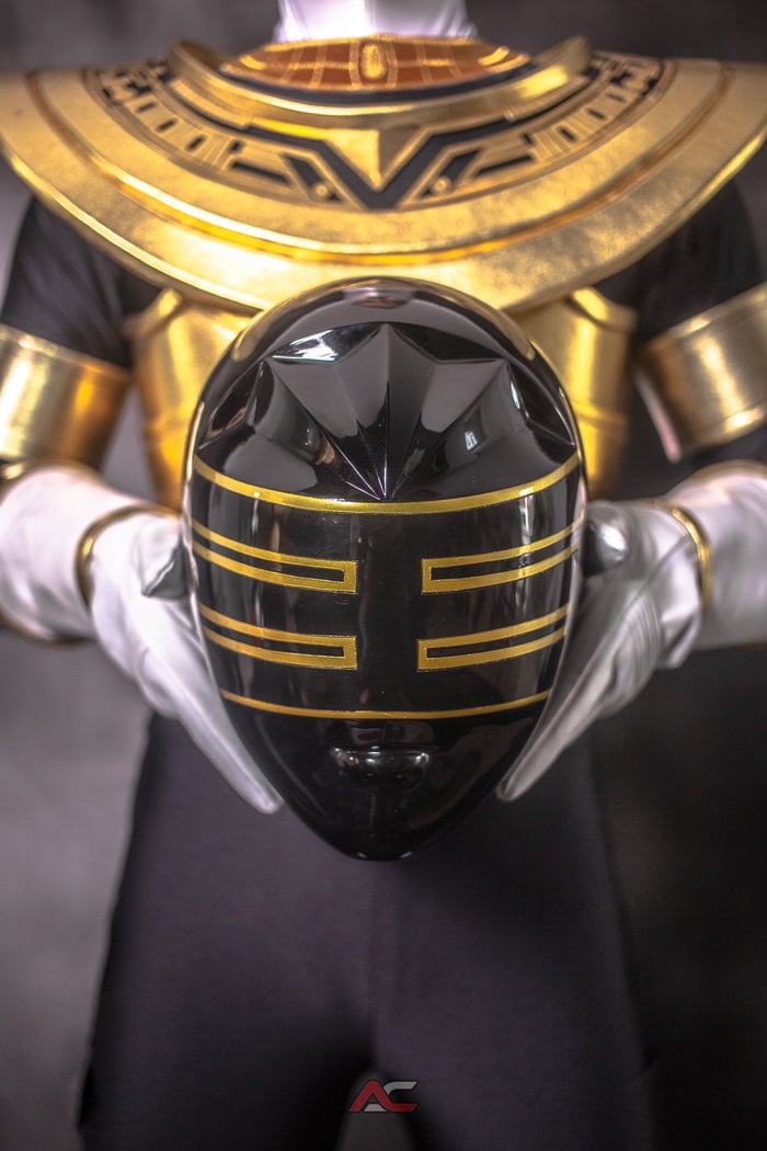 ANIKI Gold Zeo Ranger Full Costume Set