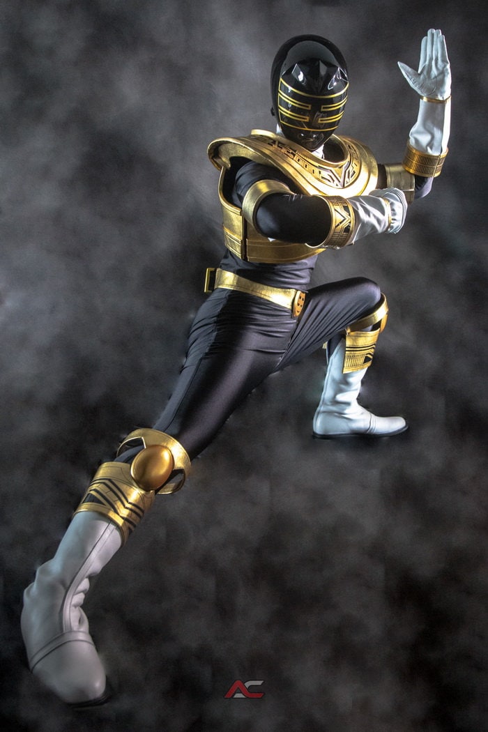 ANIKI Gold Zeo Ranger Full Costume Set