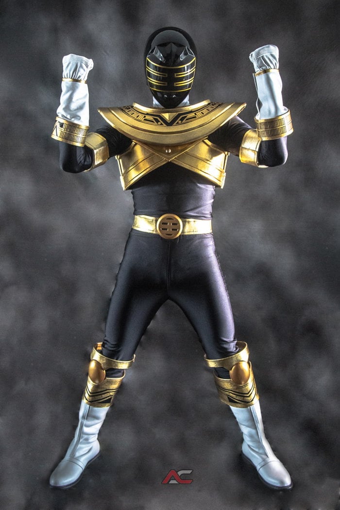 ANIKI Gold Zeo Ranger Full Costume Set