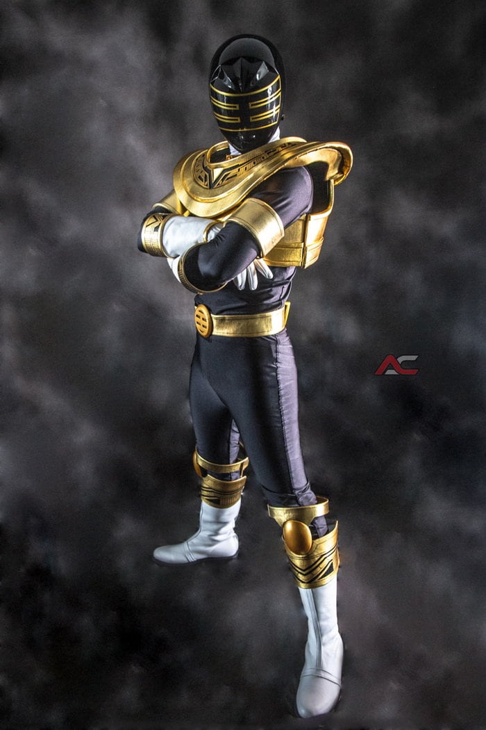 ANIKI Gold Zeo Ranger Full Costume Set