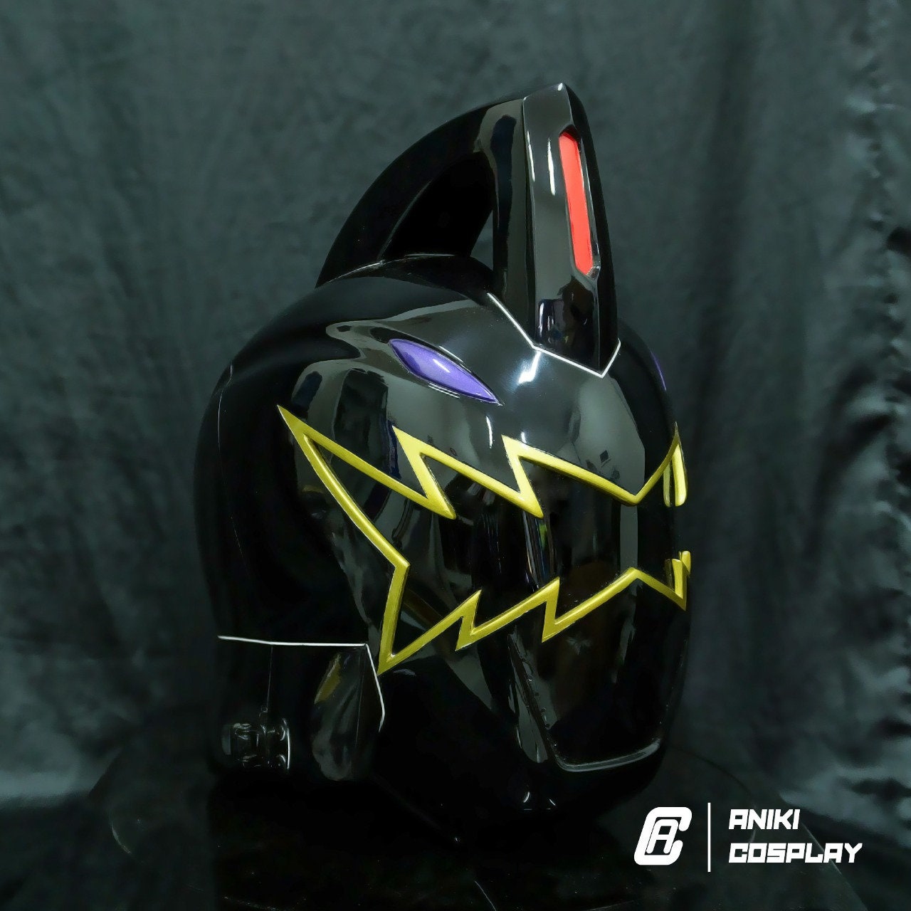 ANIKI BLACK / WHITE Ranger Cosplay Dino Thunder Collectible Helmet