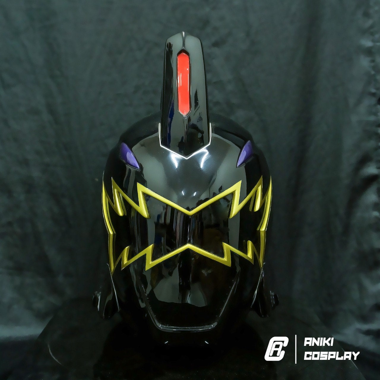 ANIKI BLACK / WHITE Ranger Cosplay Dino Thunder Collectible Helmet