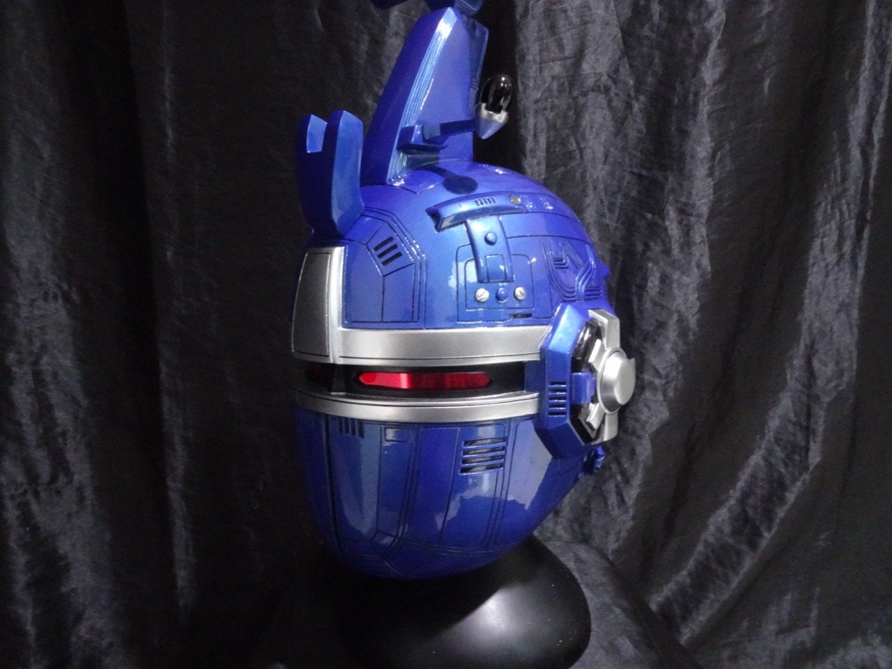 ANIKI Blue Beetleborg Cosplay Collectible Helmet Mask