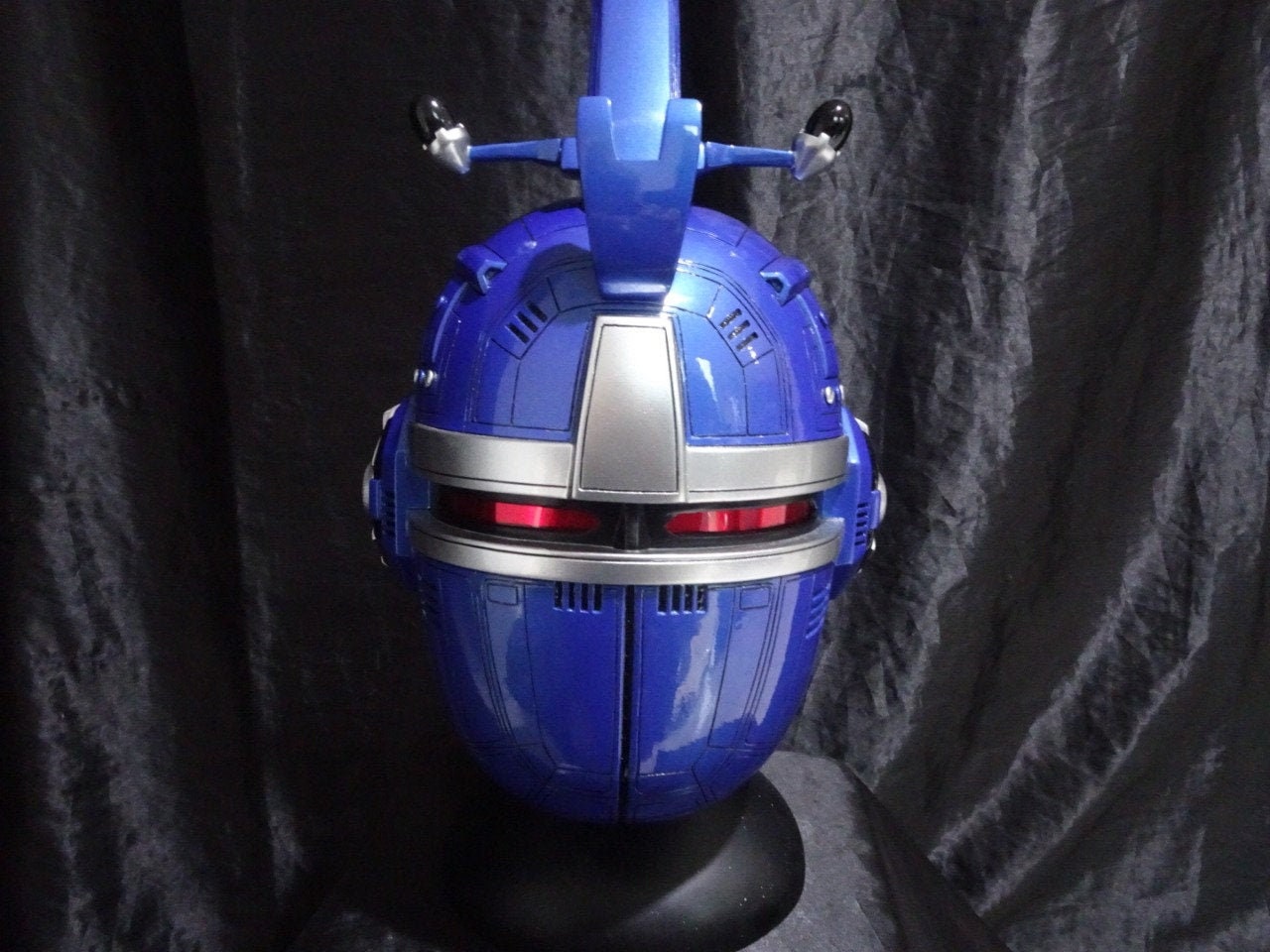 ANIKI Blue Beetleborg Cosplay Collectible Helmet Mask