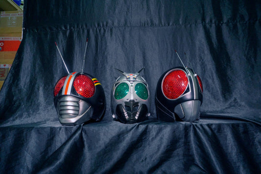 ANIKI Masked Rider Black Cosplay RX Collectible Shadow Helmet