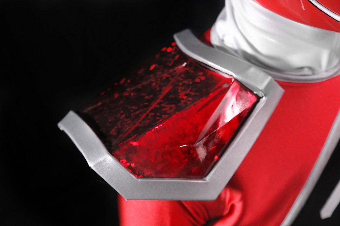 ANIKI Kira Red Sentai Power Rangers COSPLAY COSTUME